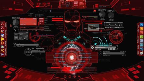 Iron Man Jarvis Desktop Wallpapers on WallpaperDog