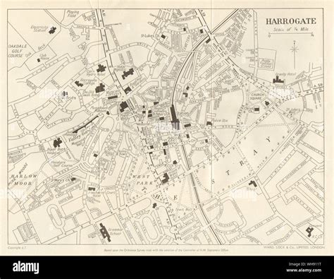 Yorkshire harrogate vintage hi-res stock photography and images - Alamy