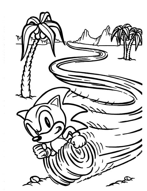 Sonic Mania Coloring Pages Of Ray