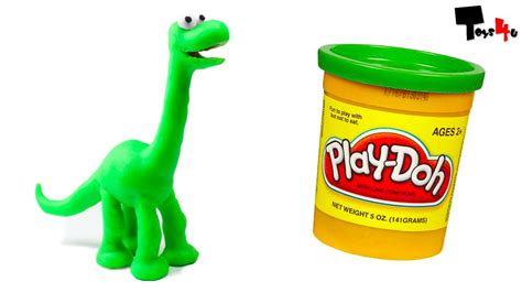 The Good Dinosaur Play-Doh Stop Motion Claymation - YouTube