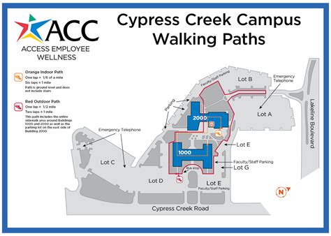 Acc Cypress Creek Campus Map | Tourist Map Of English