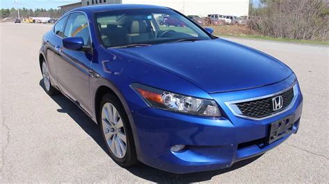 2010 Blue Honda Accord Coupe EX-L V6 - YouTube