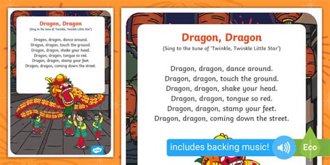 Dragon Dragon Song - Chinese New Year Teaching Resource