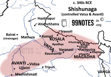 Magadha Empire (544-320 BCE): Rise, Rulers, Map (UPSC Notes)