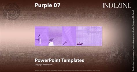 Purple 07 PowerPoint Templates