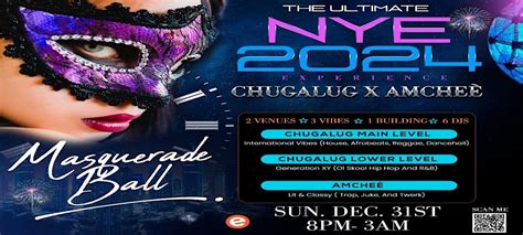 THE ULTIMATE NYE2024 EXPERIENCE, CHUG A LUG PUB & GRILL, Glenwood, 31 December to 1 January ...