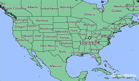 Where is Louisville, KY? / Louisville, Kentucky Map - WorldAtlas.com