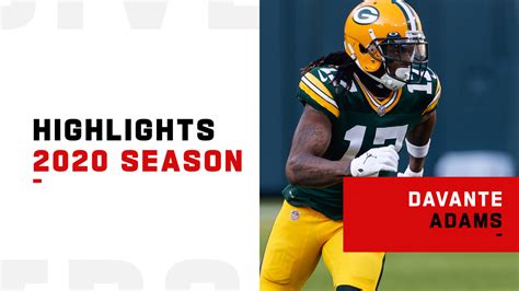 Green Bay Packers wide receiver Davante Adams highlights | 2020 season