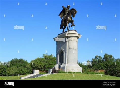 Sam Houston statue in Herman Park,Houston,Texas,USA Stock Photo - Alamy