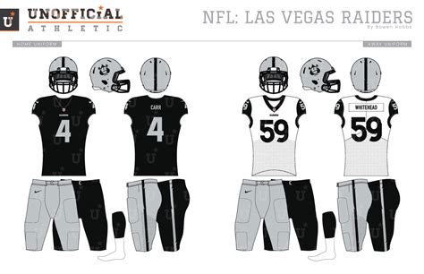 UNOFFICiAL ATHLETIC | Las Vegas Raiders Rebrand