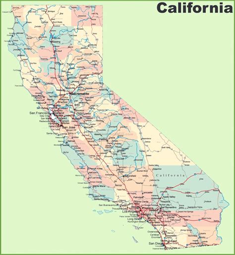 Off Road Maps Southern California - Printable Maps