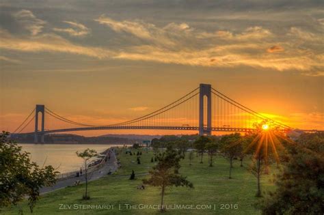 Verrazano-Narrows Bridge at Sunset — Three Views | The Graceful Image