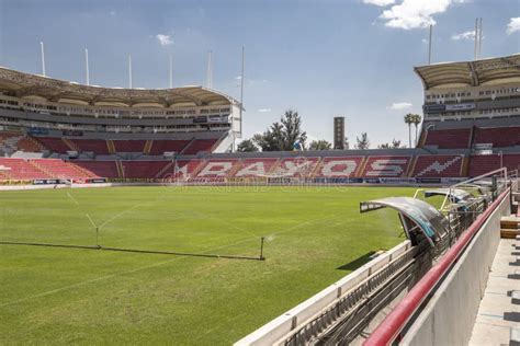 Aguascalientes, Mexico, March 27, 2018, Empty Victory Soccer Stadium, Home To Local Team Necaxa ...