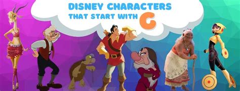 Disney Characters That Start With G | Featured Animation