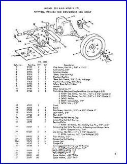 New Holland 271 Hayliner Baler Operator’s AND Parts Manual Catalog Book ...