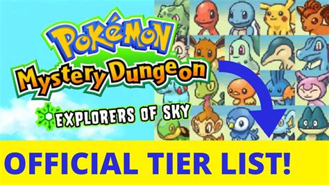 Pokemon Mystery Dungeon Explorers Of Sky Best Starter - Captions Beautiful