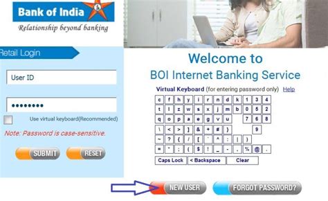 How to Register For Bank of India Net Banking Online