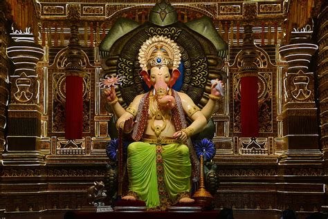 Ganesh Chaturthi 2017: Primer vistazo de Lalbaugcha Raja fondo de pantalla | Pxfuel