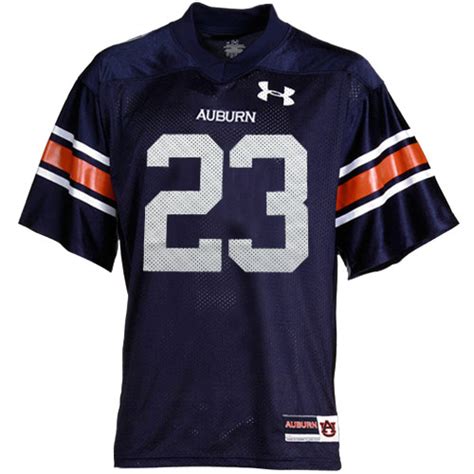 Under Armour Auburn Tigers #23 Replica Football Jersey-Navy Blue ...