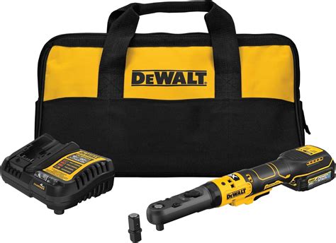 DEWALT 20V MAX* XR 3/8" and 1/2" Sealed Head Ratchet Kit POWERSTACK (DCF510GE1) : Amazon.ca ...