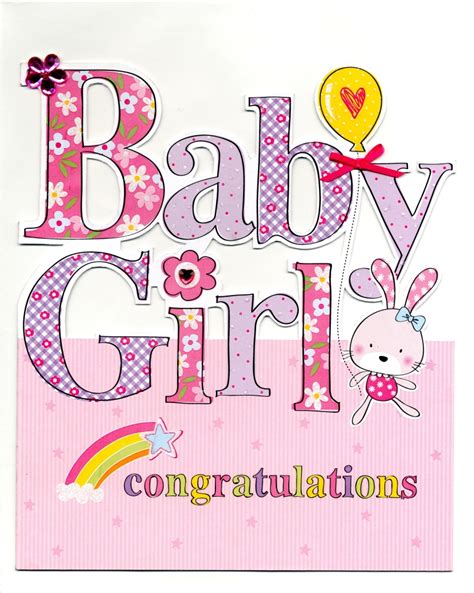 Baby Girl Congratulations Card Printables | SexiezPix Web Porn