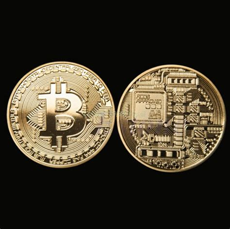 1 x Gold Plated Bitcoin Coin Collectible BTC Coin Art Collection Gift ...