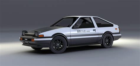 Toyota Sprinter TRUENO AE86 Initial D Edition by MixJoe on DeviantArt