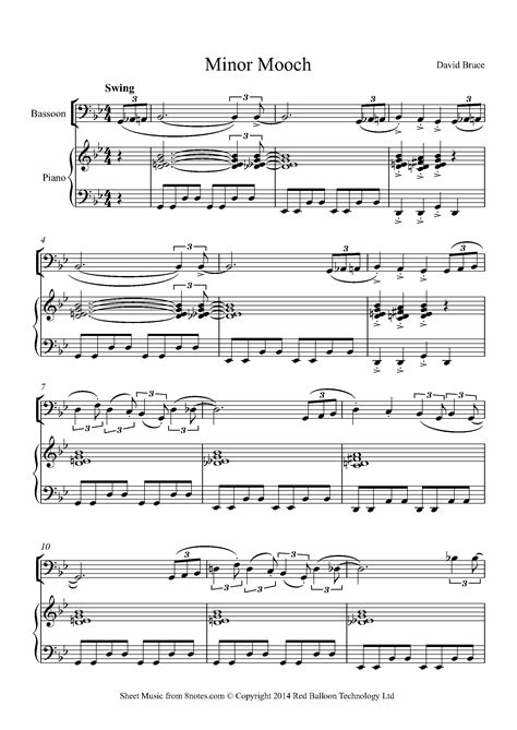 Free Bassoon Sheet Music, Lessons & Resources - 8notes.com