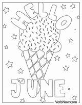 Free JUNE Coloring Pages For Download Printable PDF  VerbNow sketch template
