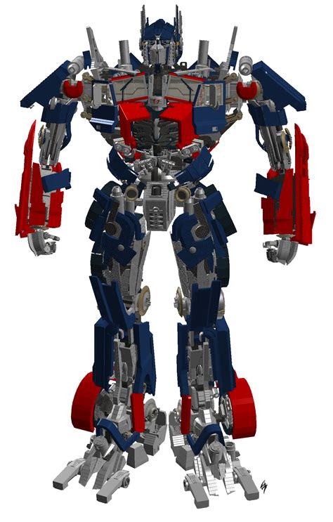 Lego Optimus Prime by archus7 on DeviantArt