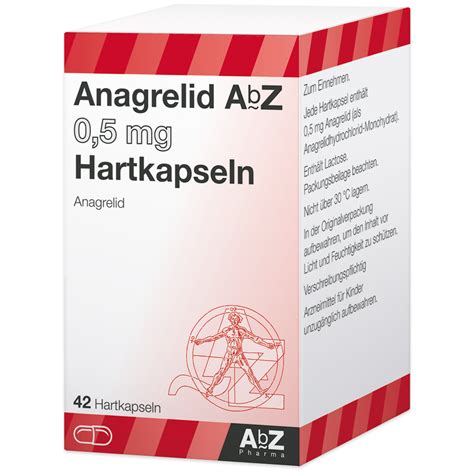 Anagrelid AbZ 0,5 mg Hartkapseln - AbZ-Pharma GmbH