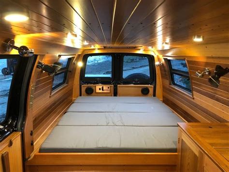 Chevy express, Van conversion interior, Build a camper van