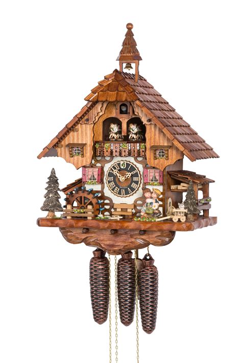 Original handmade Black Forest Cuckoo Clock / Made in Germany 2-86233t - The world of Cuckoo ...