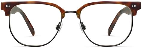 Malie Eyeglasses in Caramel Tortoise with Brushed Ink | Warby Parker