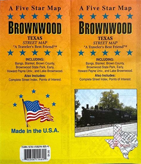 Brownwood - Early, Texas Street Map - GM Johnson Maps