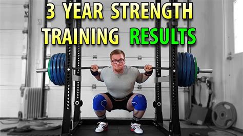 3 YEAR STRENGTH/POWERLIFTING PROGRESS | MY RESULTS AFTER 3 YEARS OF ...