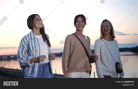 Three Women Talking Image & Photo (Free Trial) | Bigstock