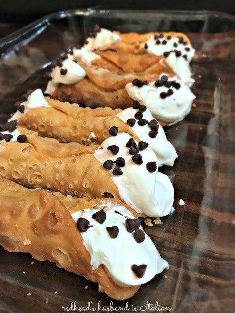 15 Minute Easy Cannoli Recipe - Redhead Can Decorate | Recipe | Cannoli recipe, Cannoli recipe ...