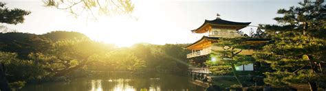 Kinkaku Ji Rokuon ji Golden Pavilion Kyoto Japan Dual Monitor Wallpaper ...