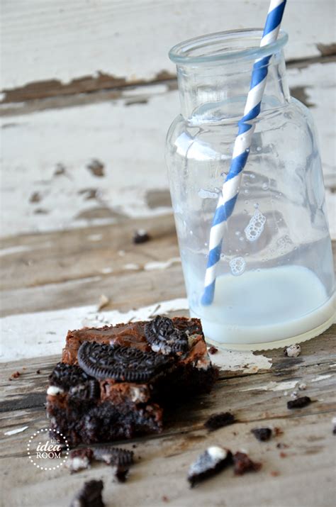 Oreo Brownies Recipe - The Idea Room