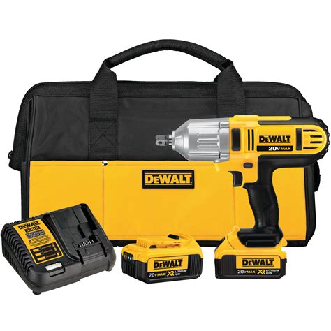 20V MAX* 1/2" High Torque Impact Wrench Kit - DCF889HM2 | DEWALT