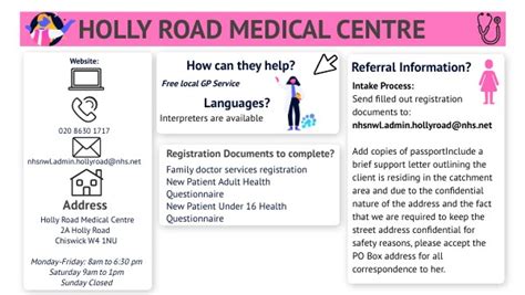 GP HOLLY ROAD MEDICAL CENTRE