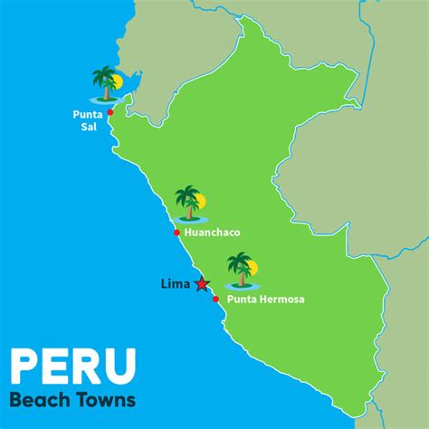 Maps of Peru: Best Beachside and Mountain Towns - International living