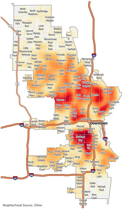 Milwaukee Crime Map - GIS Geography