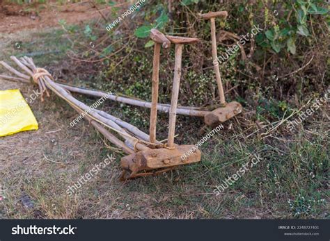 Indian Traditional Agricultural Tools Plow Harrow Stock Photo 2248727401 | Shutterstock