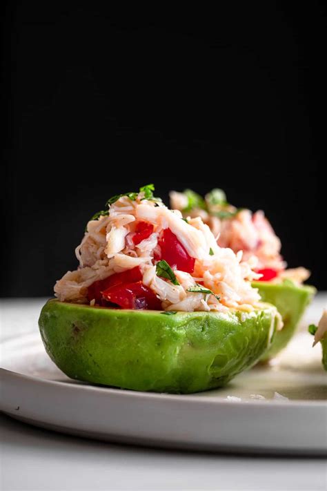 Crab Avocado Salad | Food Faith Fitness