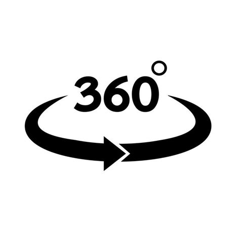 360 Degree icon | Degree logo, Icon, Vector art