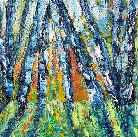 "Silver Birch Forest" by HelenBlair | Redbubble