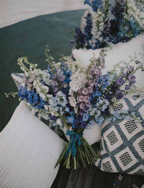 A Year of Flowers: Larkspur | Wedding flower arrangements, Flower bouquet wedding, Diy wedding ...