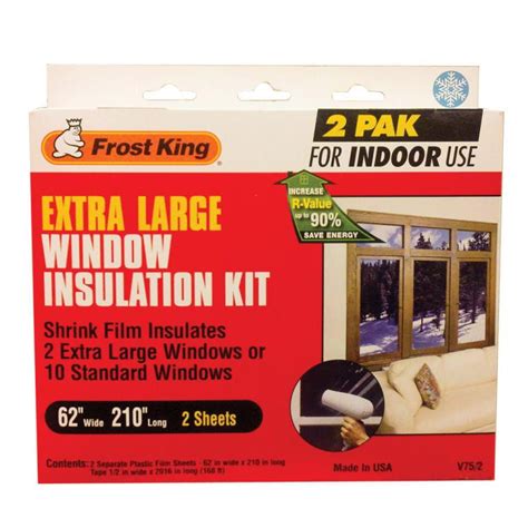 Frost King Indoor Extra Large Window Insulation Kit - 2 Pk. by Frost ...